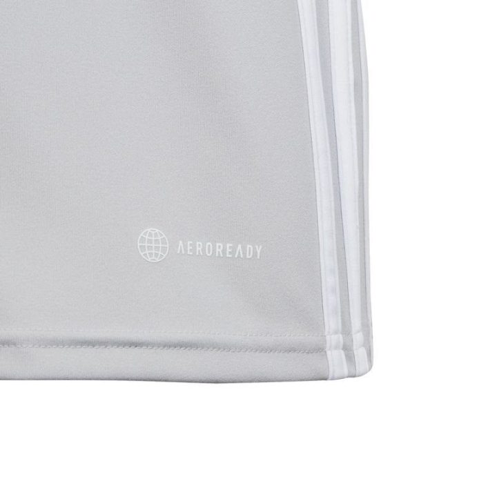 Vaikiški marškinėliai rungtynėms adidas Tabela 23, pilki