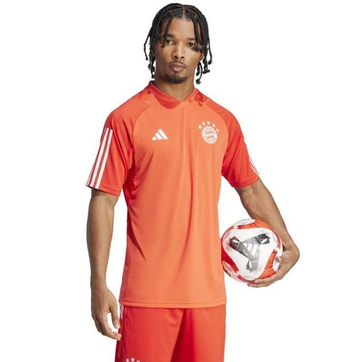 Vyriški treniruočių marškinėliai adidas FC Bayern Training, raudoni