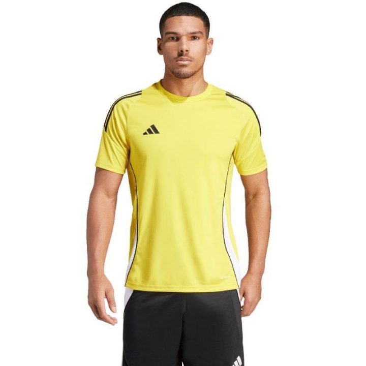 Vyriški prigludę marškinėliai adidas Tiro 24, geltoni
