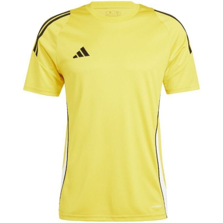 Vyriški prigludę marškinėliai adidas Tiro 24, geltoni