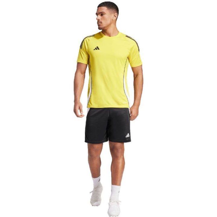 Vyriški prigludę marškinėliai adidas Tiro 24, geltoni