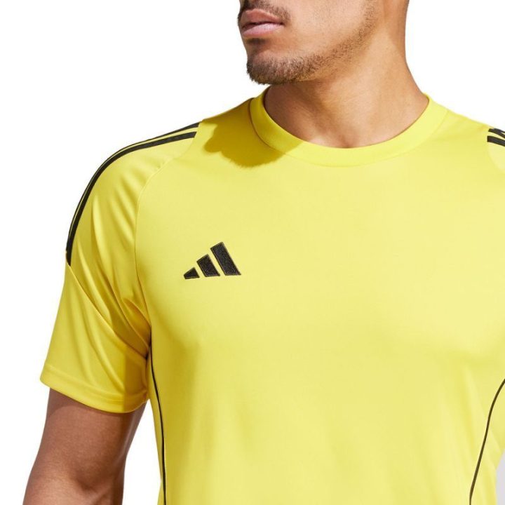 Vyriški prigludę marškinėliai adidas Tiro 24, geltoni