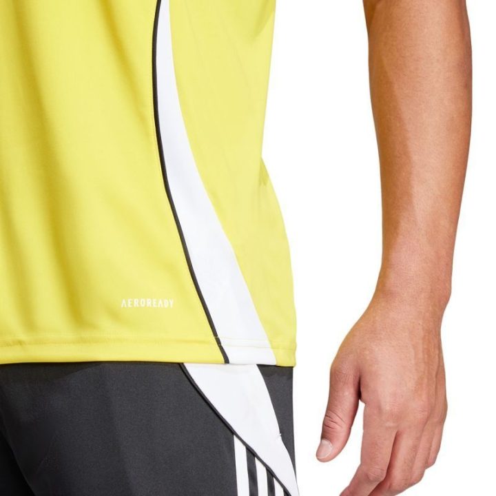 Vyriški prigludę marškinėliai adidas Tiro 24, geltoni