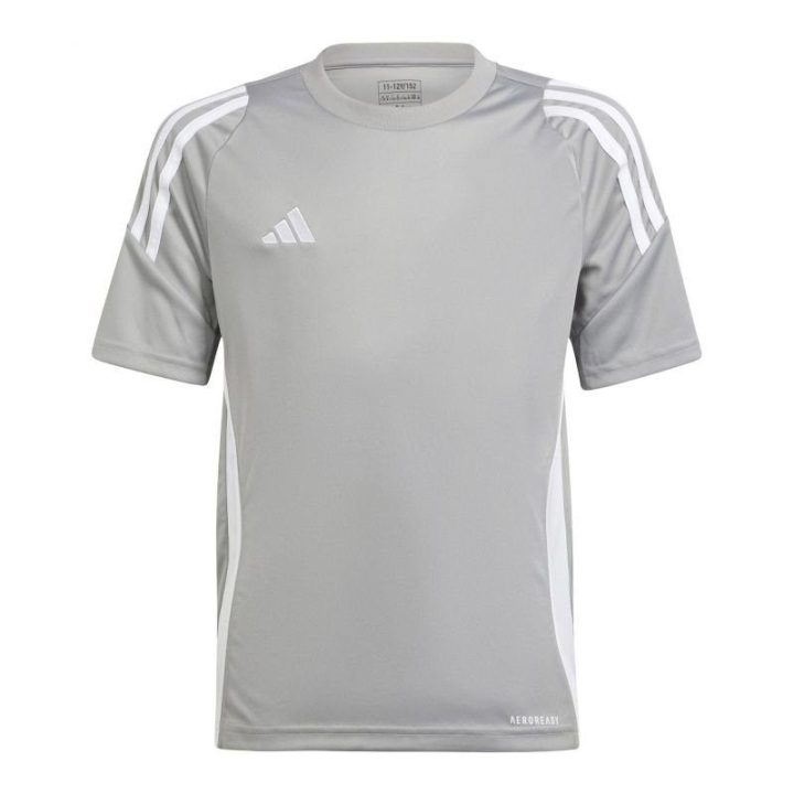 Vaikiški futbolo marškinėliai adidas Tiro 24, pilki