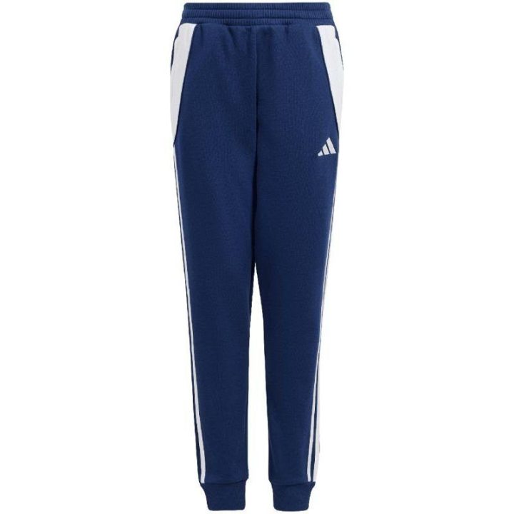 Vaikiškos sportinės kelnės adidas Tiro 24, tamsiai mėlynos