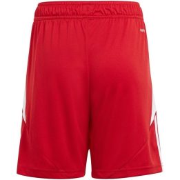 Vaikiški futbolo šortai adidas Tiro 24, raudoni ir balti