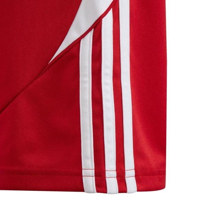 Vaikiški futbolo šortai adidas Tiro 24, raudoni ir balti
