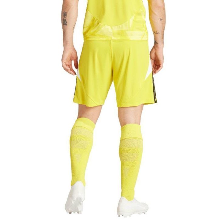 Vyriški treniruočių šortai adidas Tiro 24, geltoni ir balti