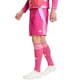 Vyriški treniruočių šortai adidas Tiro 24, rožiniai ir balti
