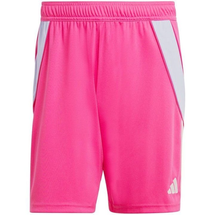 Vyriški treniruočių šortai adidas Tiro 24, rožiniai ir balti