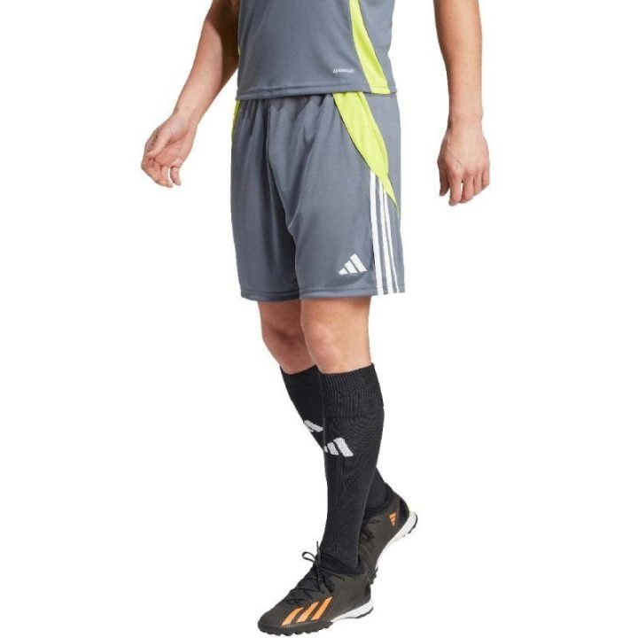 Vyriški treniruočių šortai su raišteliu adidas Tiro 24, pilki