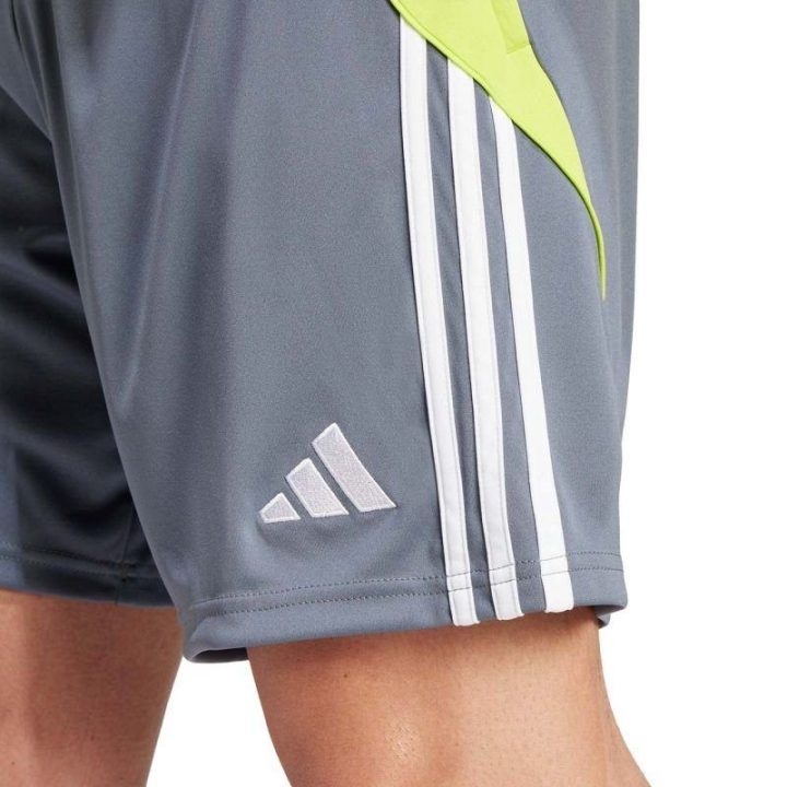 Vyriški treniruočių šortai su raišteliu adidas Tiro 24, pilki