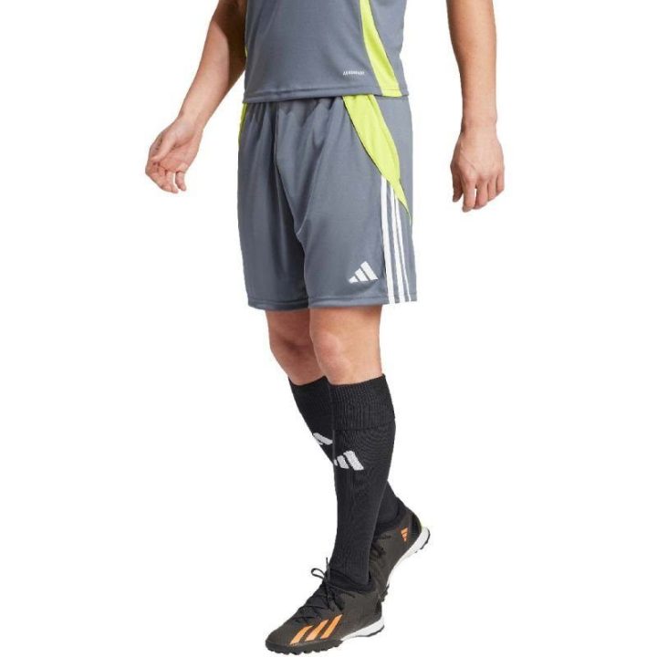 Vyriški treniruočių šortai su raišteliu adidas Tiro 24, pilki