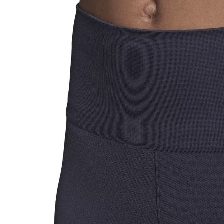 Moteriškos trumpos tamprės adidas Aeroknit Seamless, tamsiai mėlynos