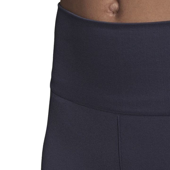 Moteriškos trumpos tamprės adidas Aeroknit Seamless, tamsiai mėlynos