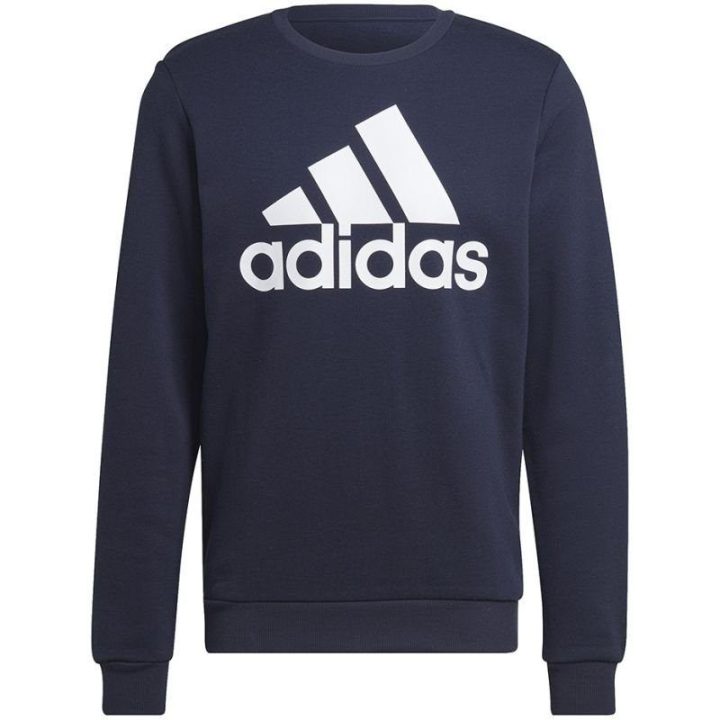 Vyriškas džemperis adidas Essentials Big Logo, tamsiai mėlynas