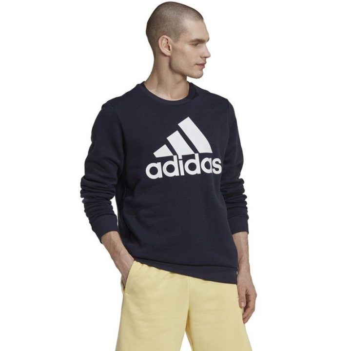 Vyriškas džemperis adidas Essentials Big Logo, tamsiai mėlynas