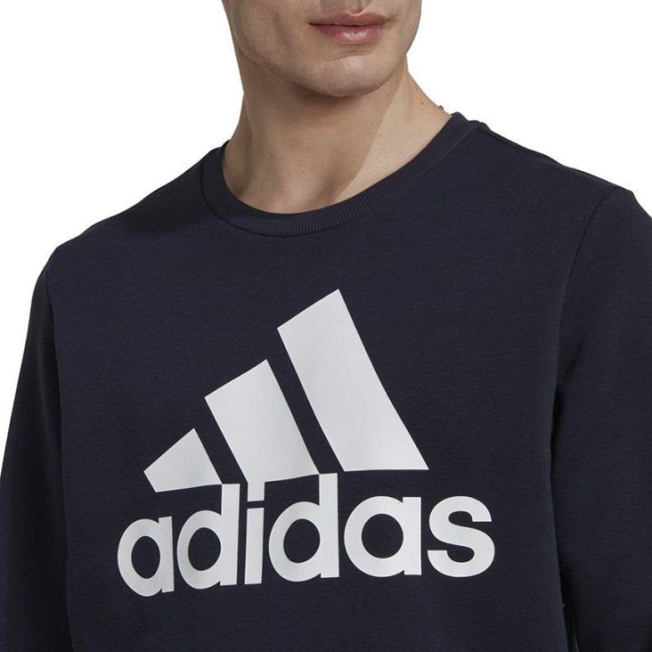 Vyriškas džemperis adidas Essentials Big Logo, tamsiai mėlynas
