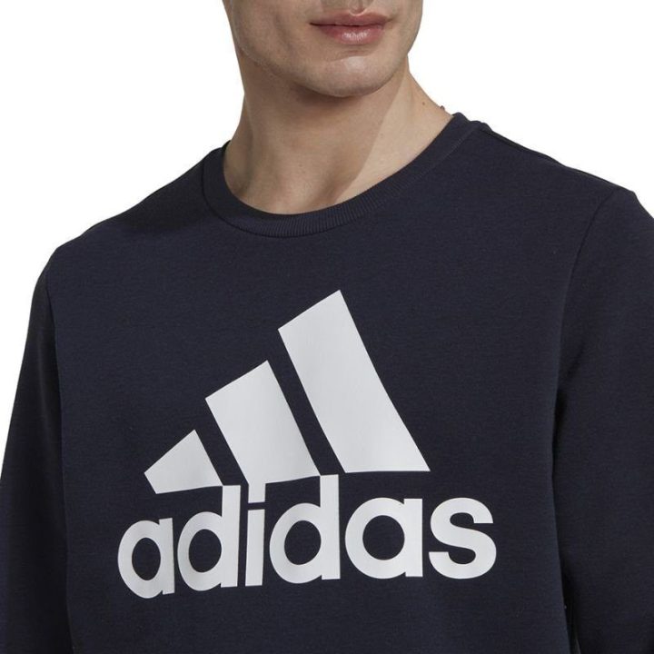 Vyriškas džemperis adidas Essentials Big Logo, tamsiai mėlynas