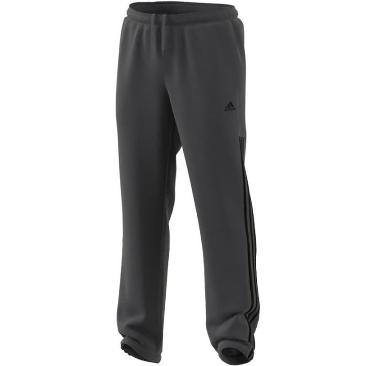 Vyriškos medvilninės sportinės kelnės adidas Essentials Samson, pilkos
