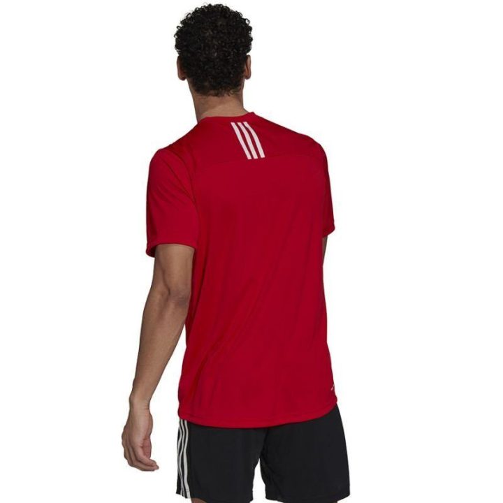 Vyriški treniruočių marškinėliai adidas Primeblue, raudoni