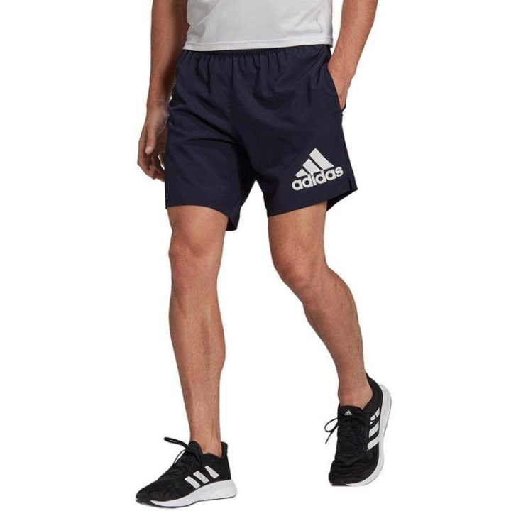 Vyriški bėgimo šortai adidas Run It, tamsiai mėlyni