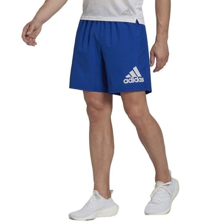 Vyriški bėgimo šortai adidas Run It, mėlyni