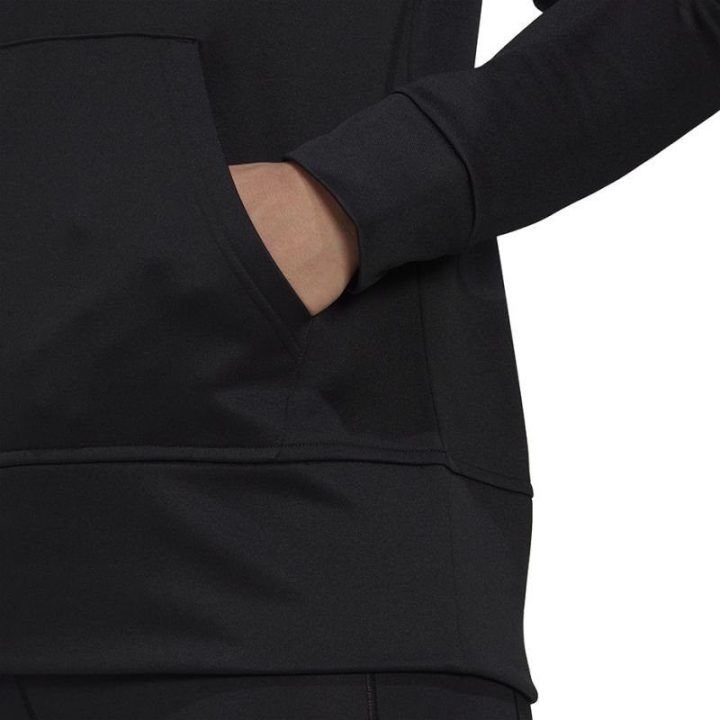 Moteriškas džemperis su gobtuvu adidas Aeroready Big Logo, juodas