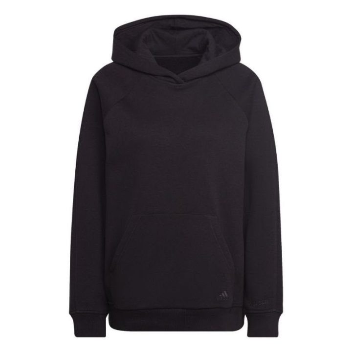 Moteriškas džemperis su gobtuvu adidas All Sz Fleece, juodas