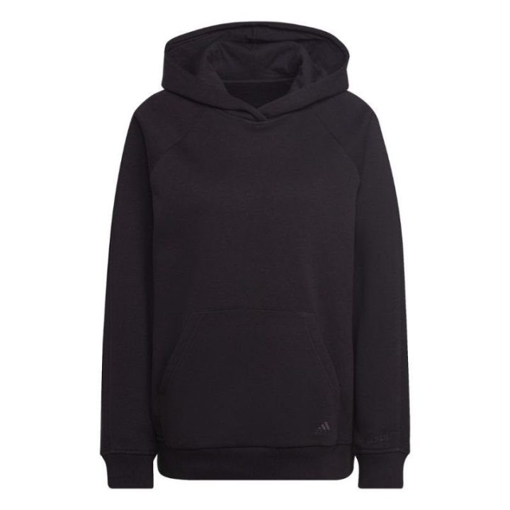 Moteriškas džemperis su gobtuvu adidas All Sz Fleece, juodas