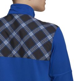 Vyriškas džemperis su užtrauktuku adidas Tiro Track, mėlynas