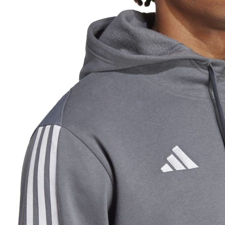 Vyriškas džemperis su gobtuvu adidas Tiro 23 League, pilkas