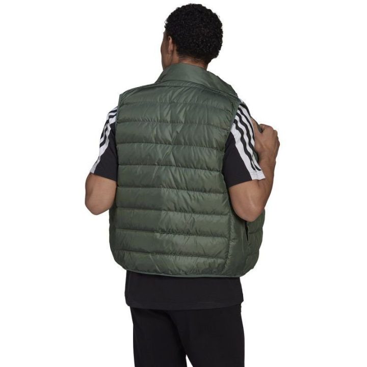 Vyriška pūkinė liemenė adidas Essentials, žalia