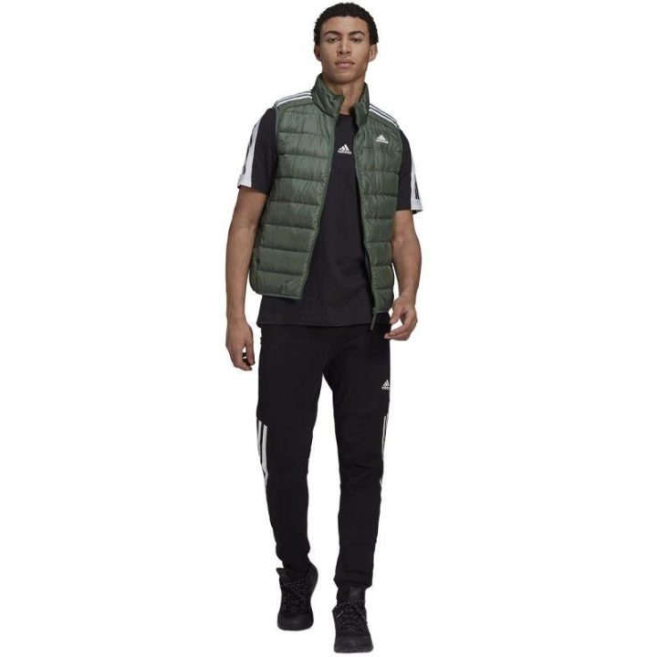 Vyriška pūkinė liemenė adidas Essentials, žalia