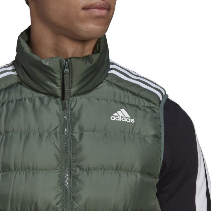 Vyriška pūkinė liemenė adidas Essentials, žalia