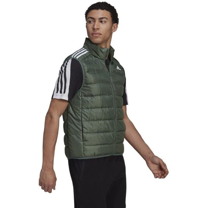 Vyriška pūkinė liemenė adidas Essentials, žalia