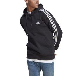 Vyriškas džemperis su trimis juostomis adidas Essentials, juodas