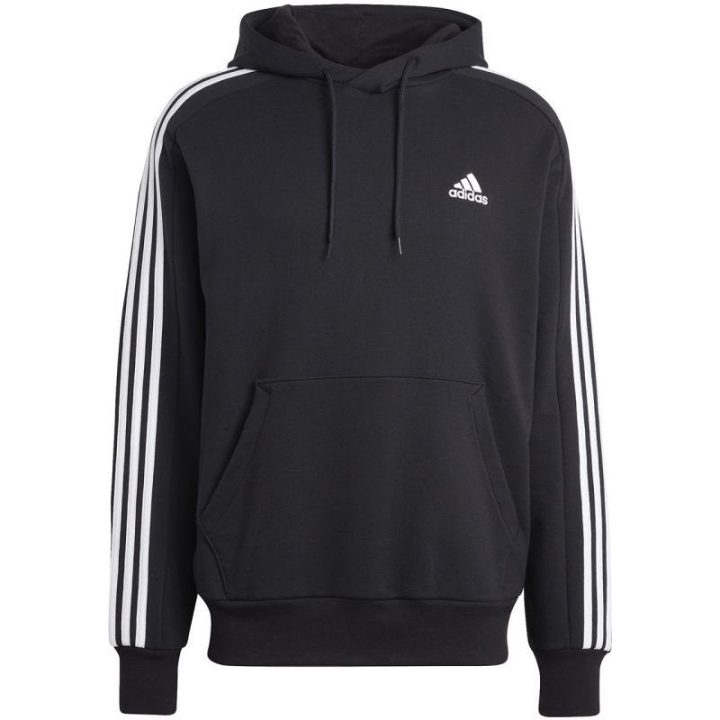 Vyriškas džemperis su trimis juostomis adidas Essentials, juodas