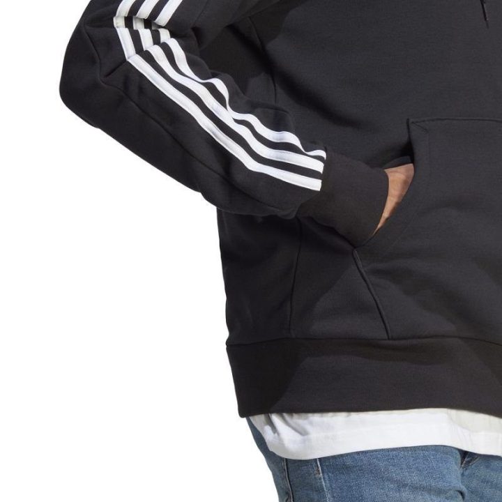 Vyriškas džemperis su trimis juostomis adidas Essentials, juodas