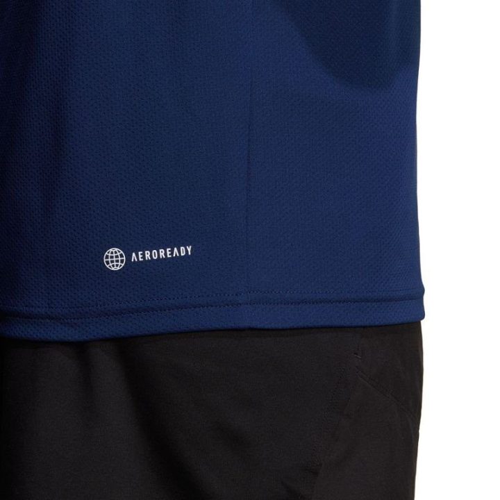 Vyriški marškinėliai adidas Train Essentials, tamsiai mėlyni