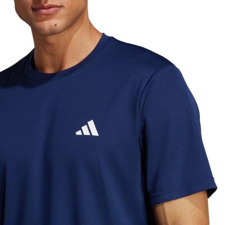Vyriški marškinėliai adidas Train Essentials, tamsiai mėlyni