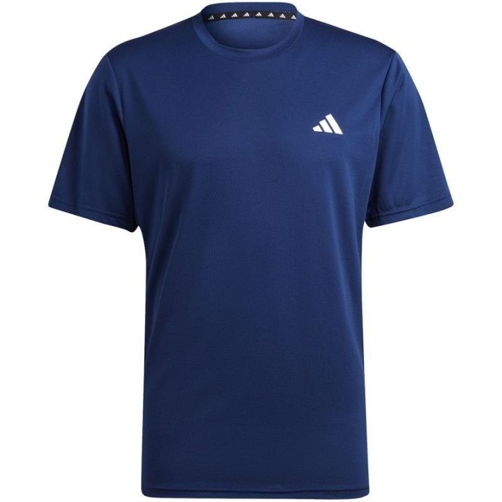 Vyriški marškinėliai adidas Train Essentials, tamsiai mėlyni