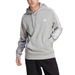 Vyriškas džemperis su gobtuvu adidas Essentials French Terry, pilkas