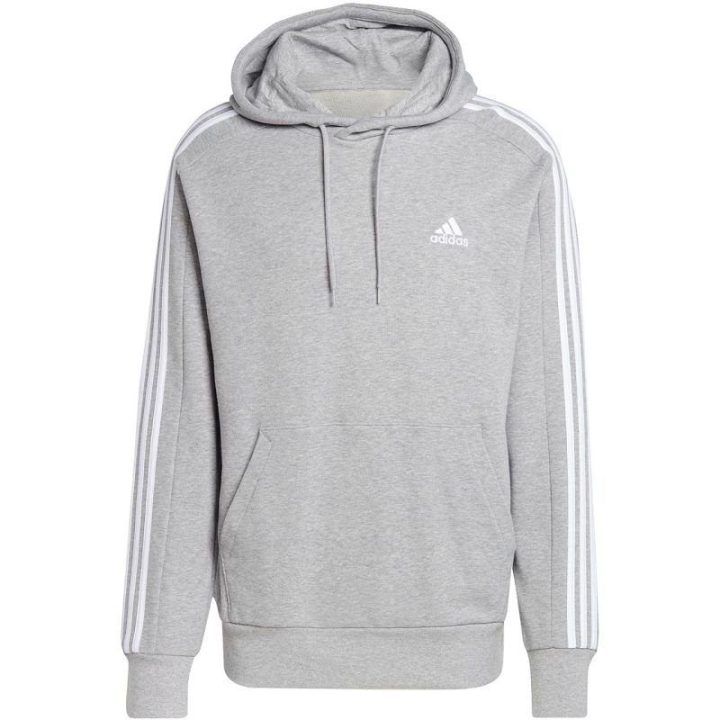 Vyriškas džemperis su gobtuvu adidas Essentials French Terry, pilkas