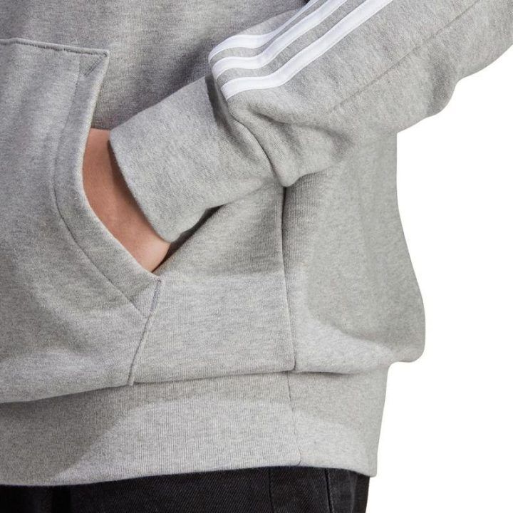 Vyriškas džemperis su gobtuvu adidas Essentials French Terry, pilkas