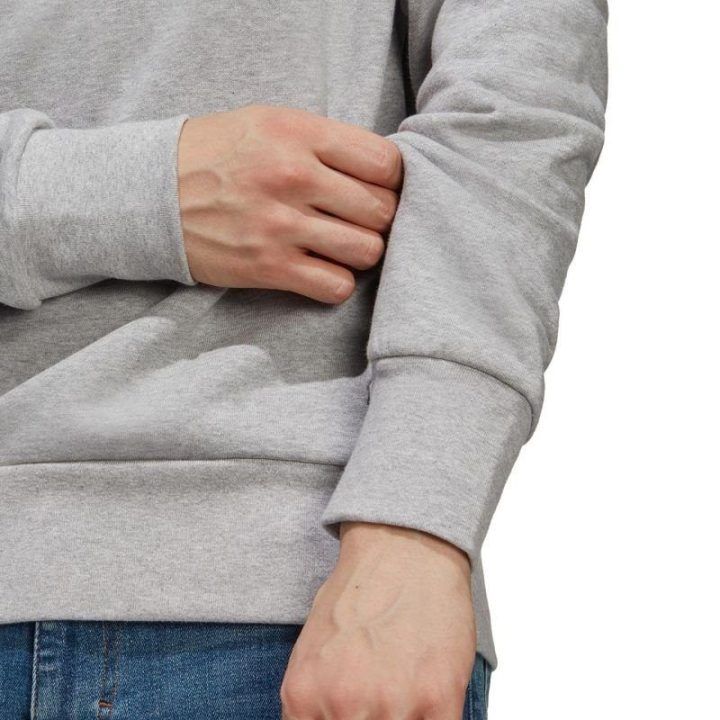 Vyriškas medvilninis džemperis adidas Essentials, pilkas