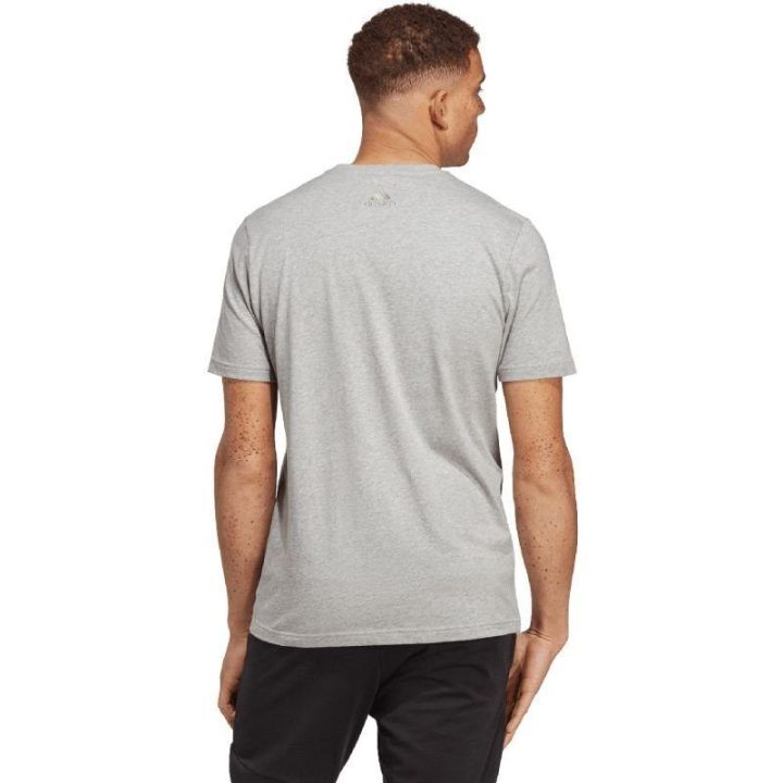 Vyriški medvilniniai marškinėliai adidas Essentials, pilki