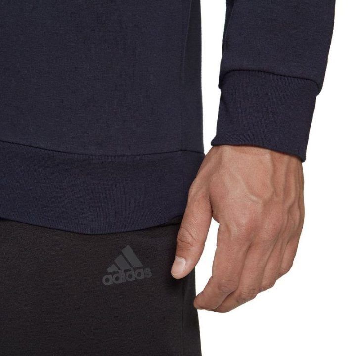 Vyriškas džemperis adidas Essentials Fleece, tamsiai mėlynas
