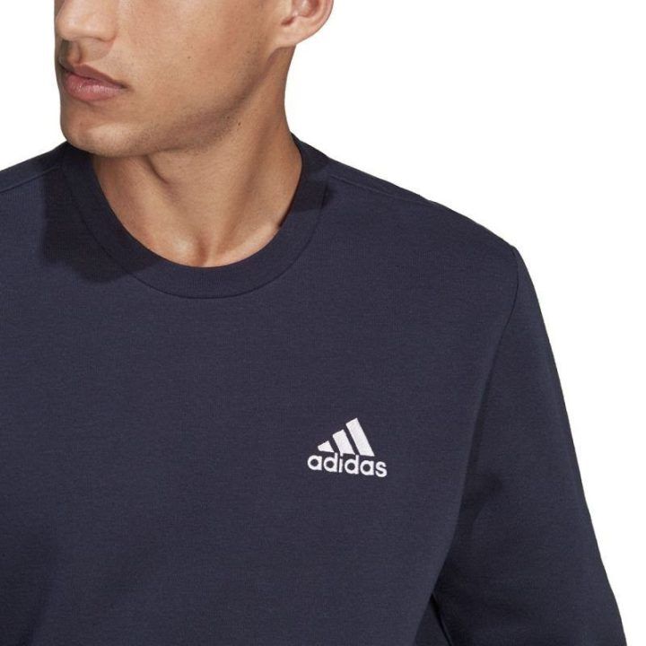 Vyriškas džemperis adidas Essentials Fleece, tamsiai mėlynas