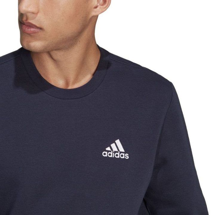 Vyriškas džemperis adidas Essentials Fleece, tamsiai mėlynas